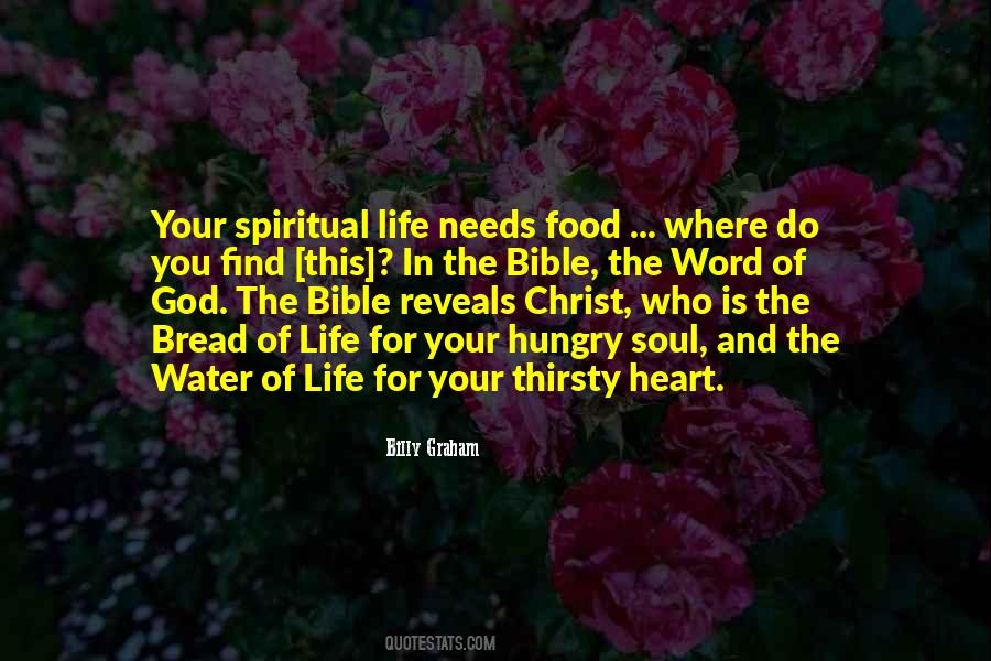 Food For Your Soul Quotes #1078526