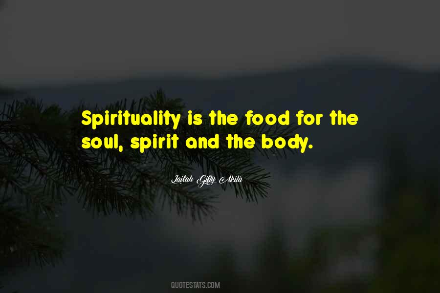 Food For Your Soul Quotes #137568