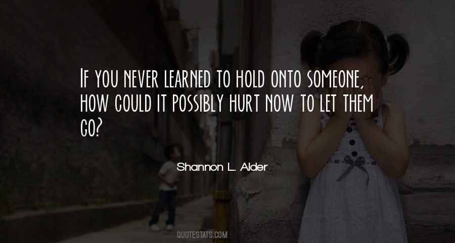 Giving Up Letting Go Quotes #748571
