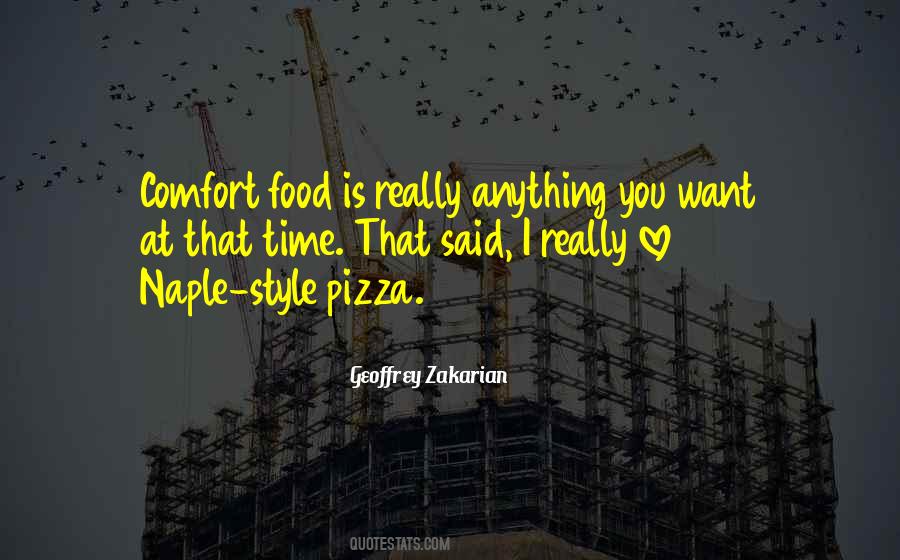 Food Is Comfort Quotes #155752
