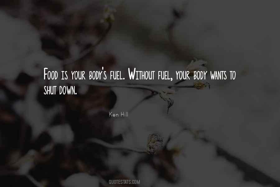 Food Is Fuel Quotes #698333