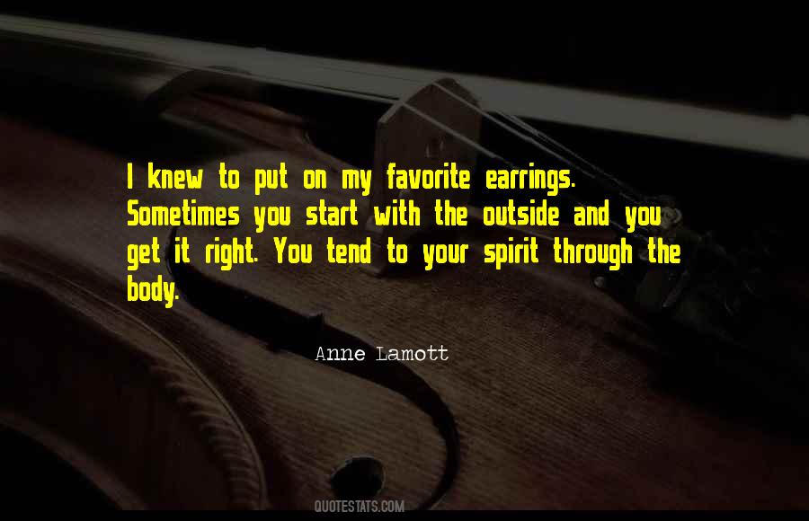 My Earrings Quotes #1661808