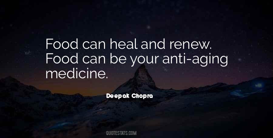 Food Is Medicine Quotes #1468610