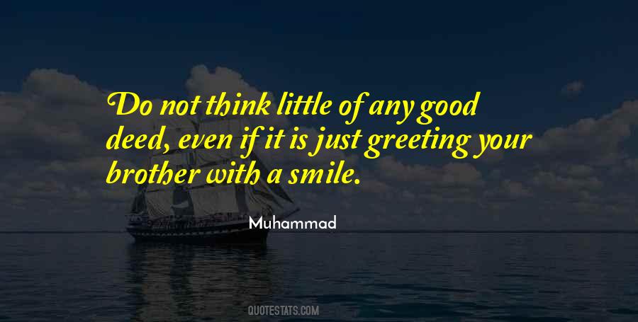 A Good Smile Quotes #78233