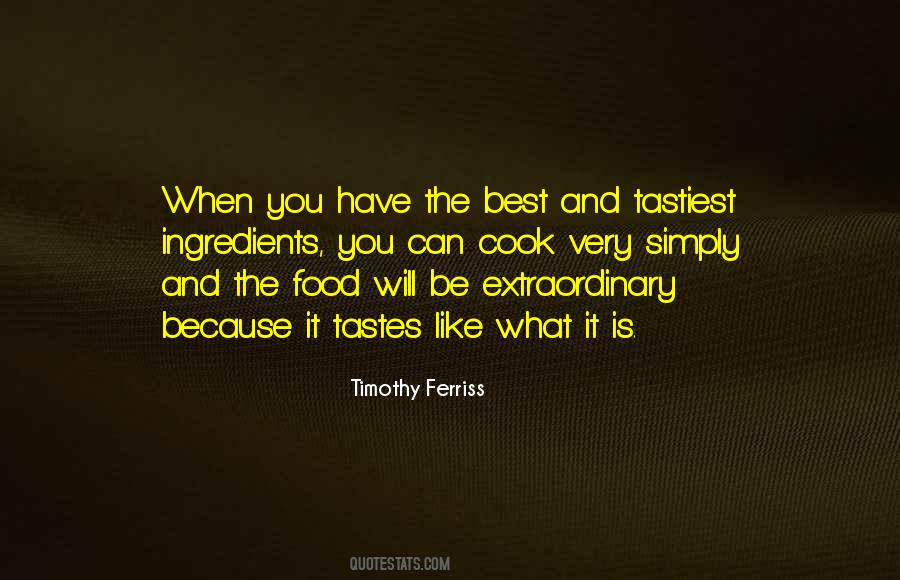 Food Is The Best Quotes #966574