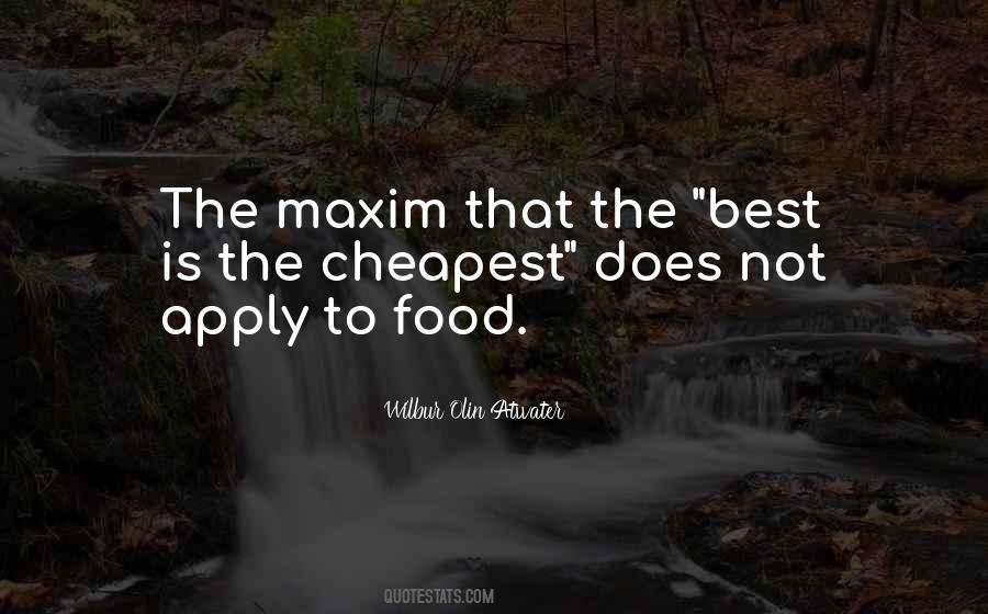 Food Is The Best Quotes #973217