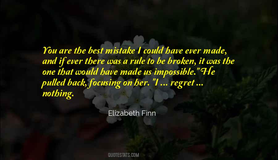 If You Made A Mistake Quotes #648769