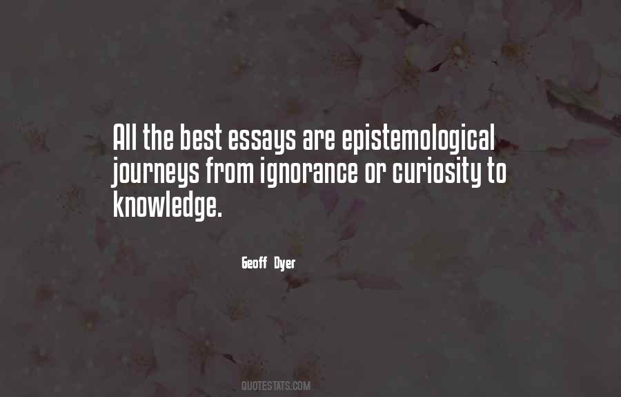 The Best Knowledge Quotes #923589