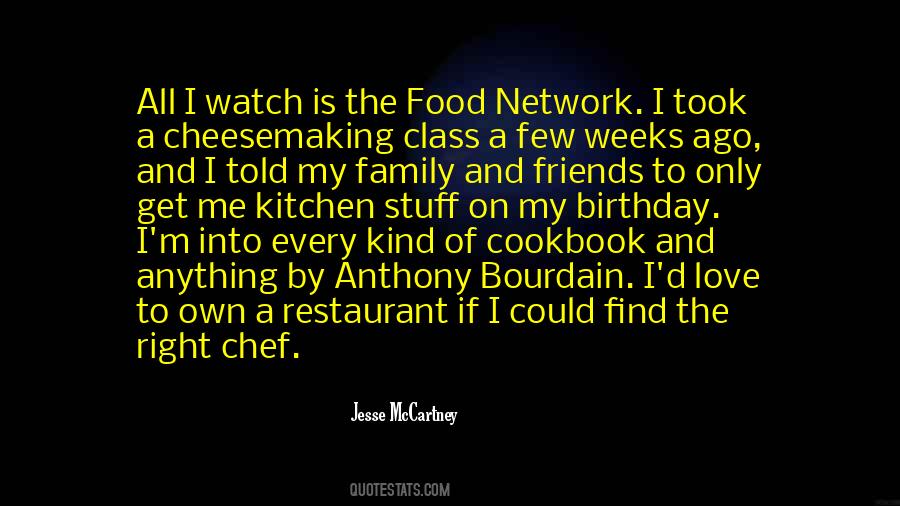 Food Network Quotes #1563320