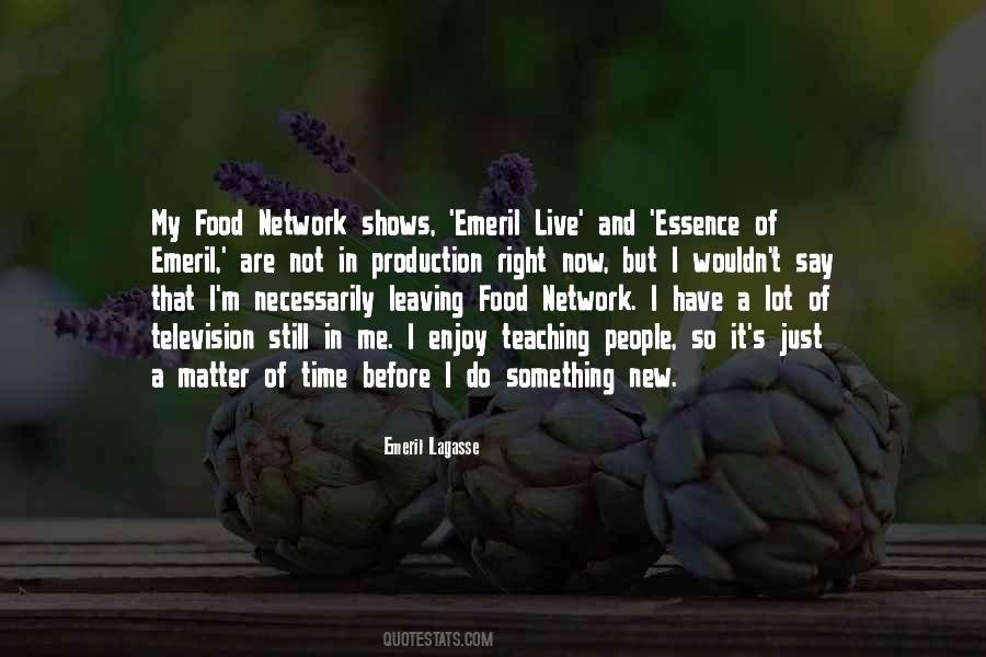 Food Network Quotes #279351