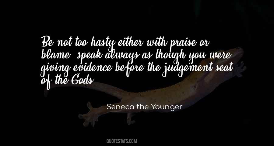 Quotes About Hasty #197379