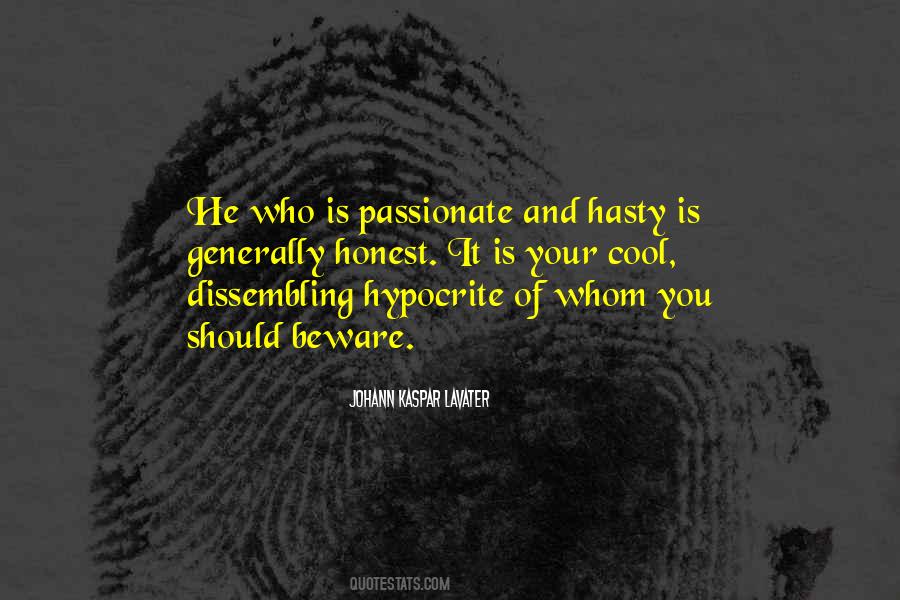 Quotes About Hasty #589964