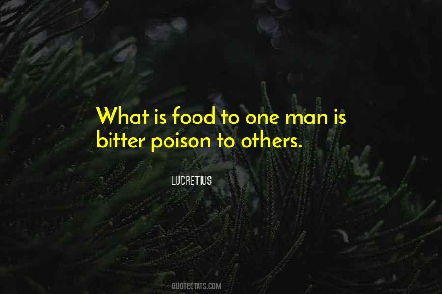 Food Poison Quotes #1743844