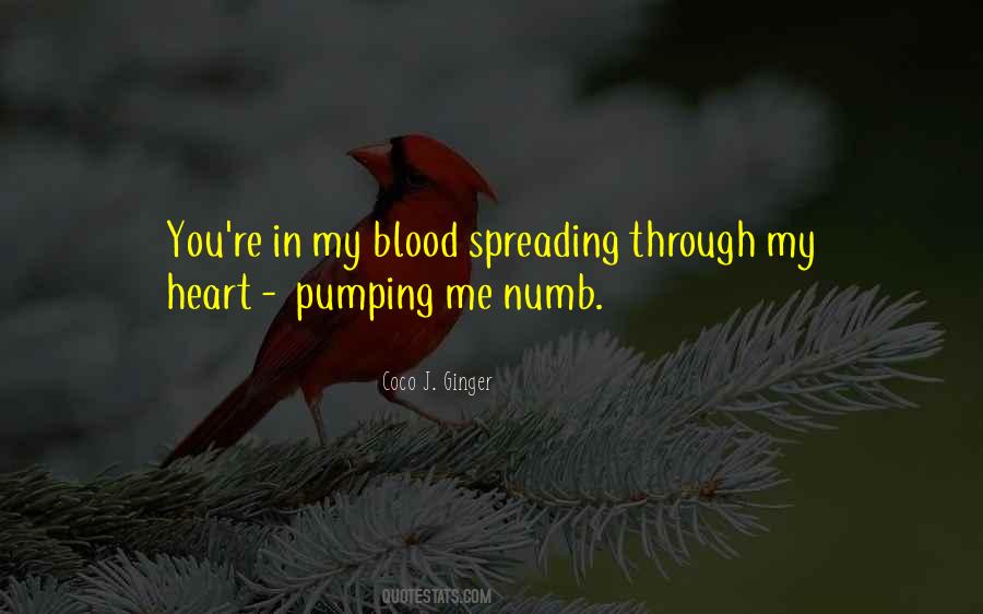 Numb Heart Quotes #470719