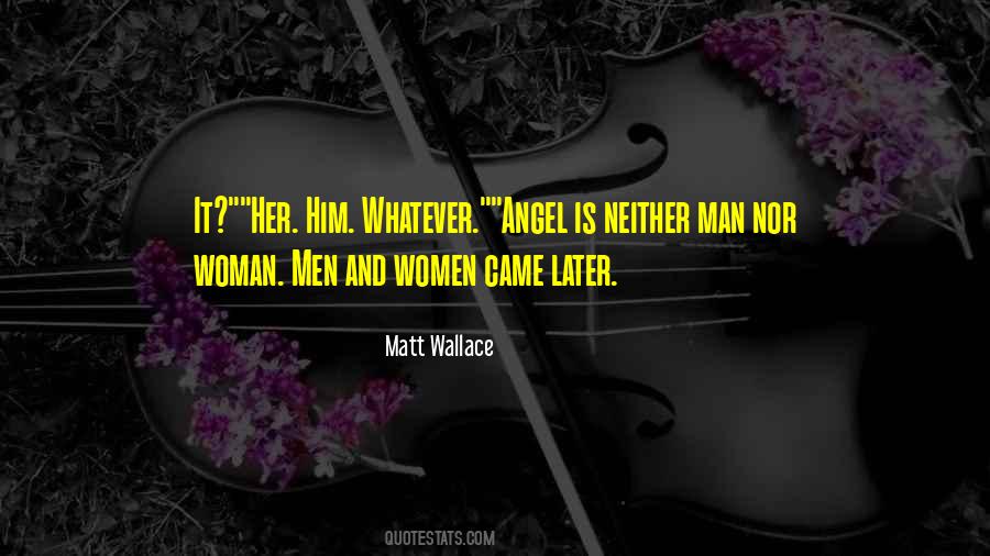 Woman Angel Quotes #819091