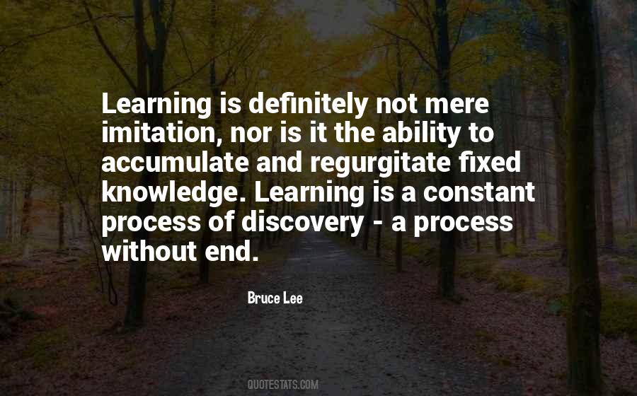 There Is No End To Learning Quotes #158090