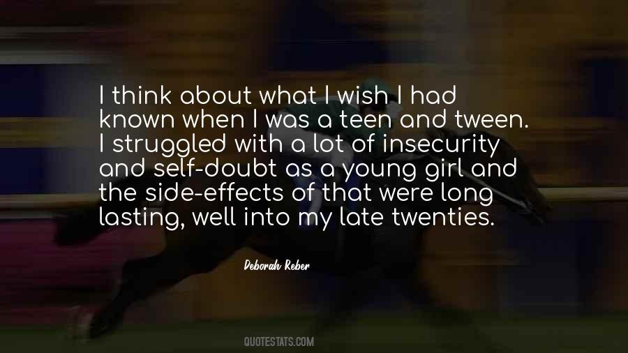 Insecurity Self Doubt Quotes #1358261