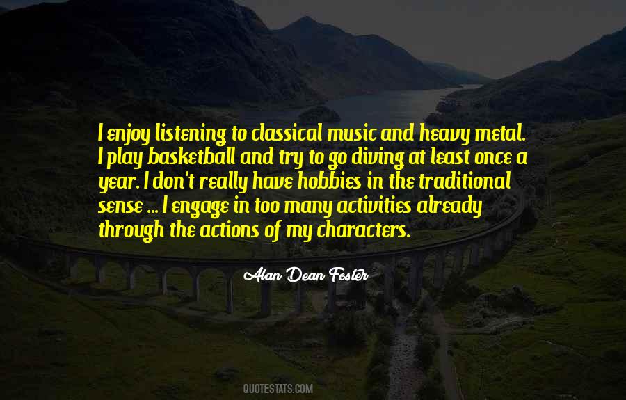 Enjoy Listening To Music Quotes #1044549