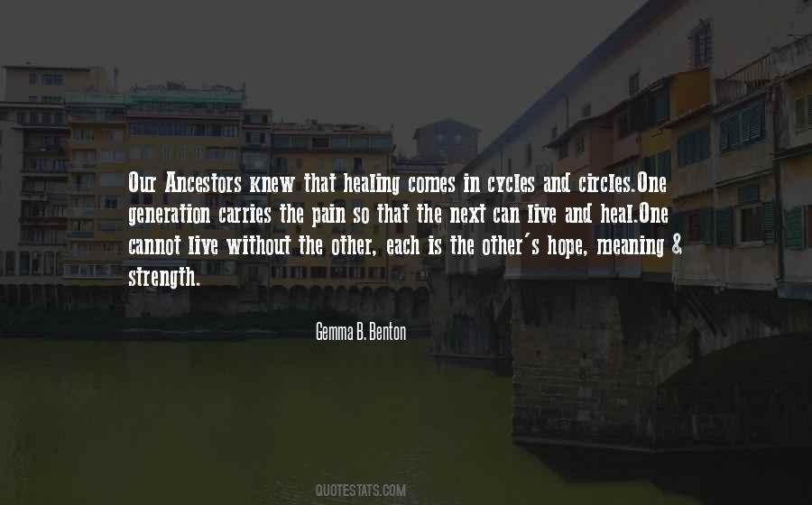 Quotes About The Ancestors #304785