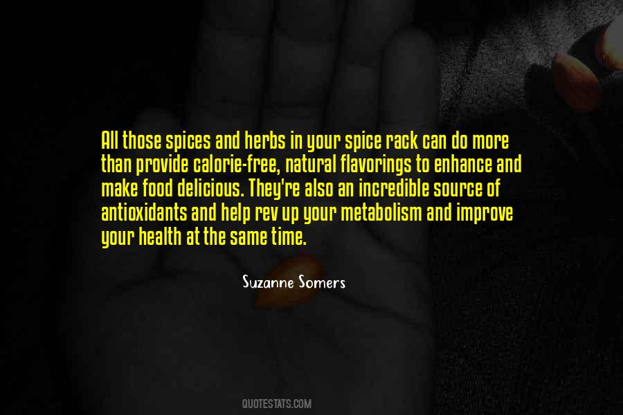 Food Spice Quotes #164320