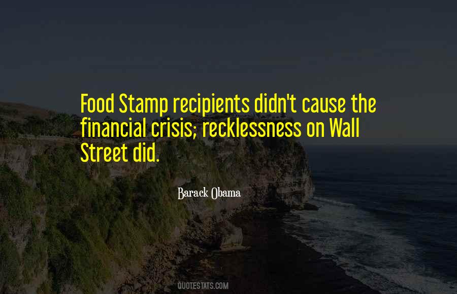 Food Stamp Quotes #1738125