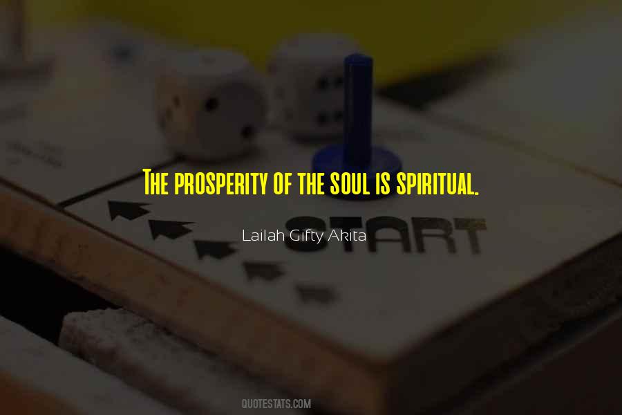 Spiritual Prosperity Quotes #1157713