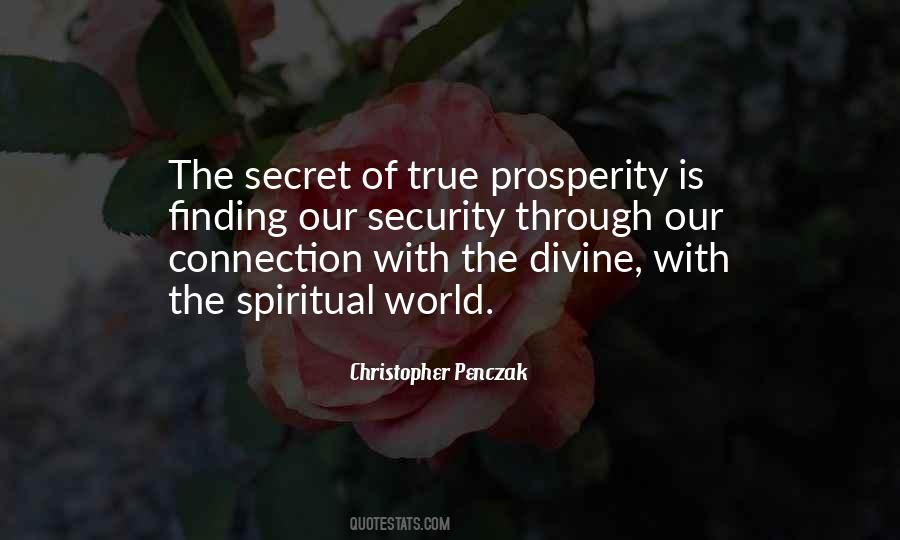 Spiritual Prosperity Quotes #1281572