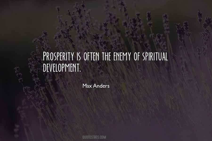 Spiritual Prosperity Quotes #52466
