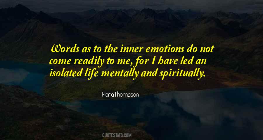 Inner Emotions Quotes #562072