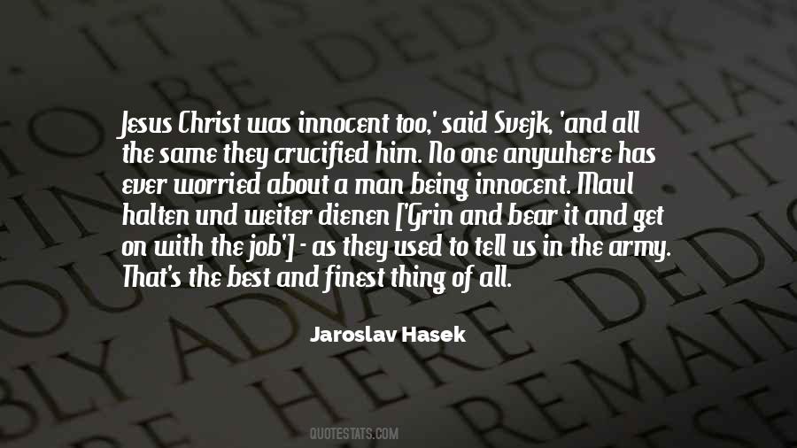 Quotes About Hasek #1864814