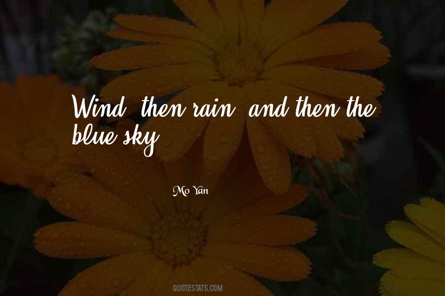 Rain Sky Quotes #1108188