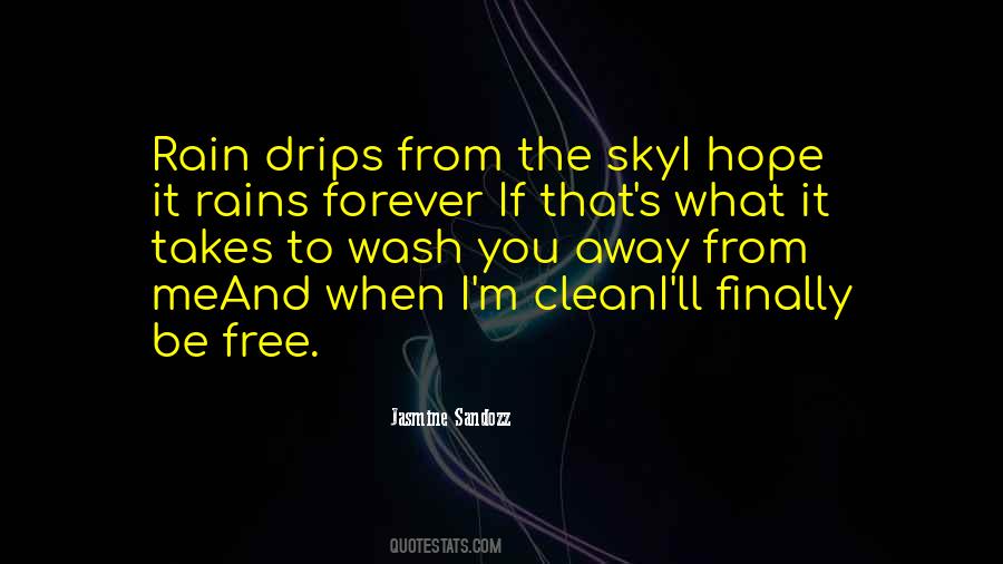 Rain Sky Quotes #1844077