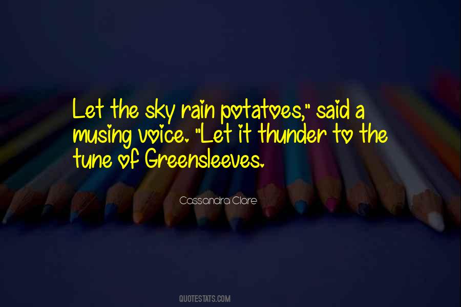 Rain Sky Quotes #22721