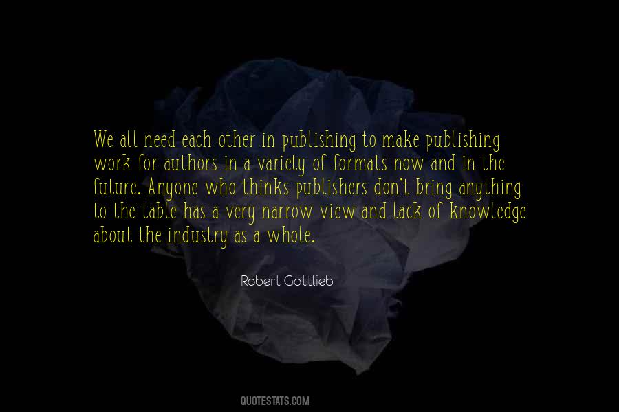 Quotes About The Publishing Industry #290462