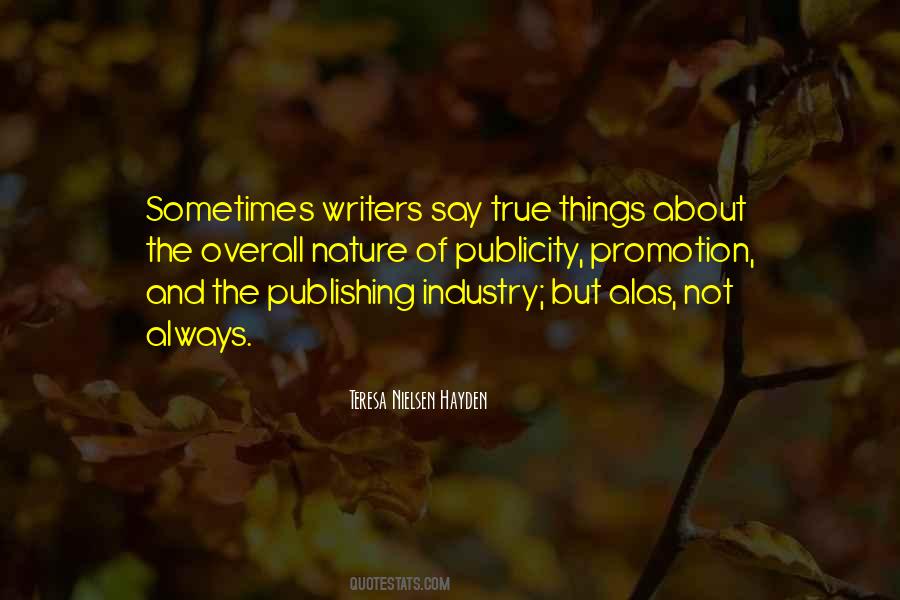 Quotes About The Publishing Industry #725350