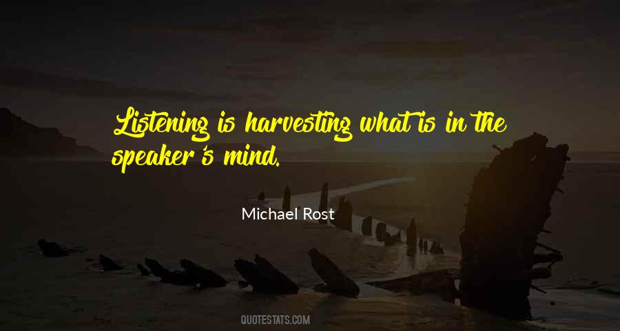 Quotes About Harvesting #135375