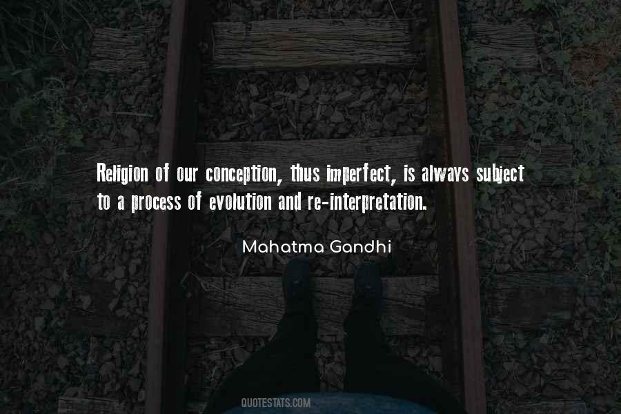 Evolution Is A Religion Quotes #1128883