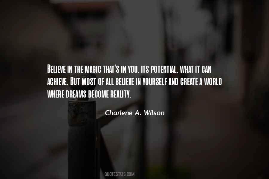 Magic Of Reality Quotes #704332