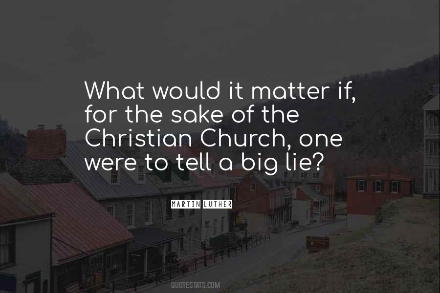 Would It Matter Quotes #1351599