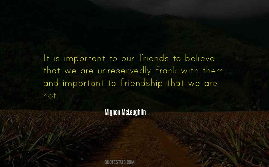 We Are Not Important Quotes #1809145