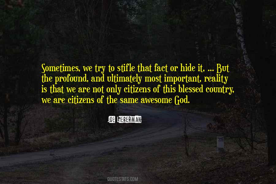 We Are Not Important Quotes #1814309
