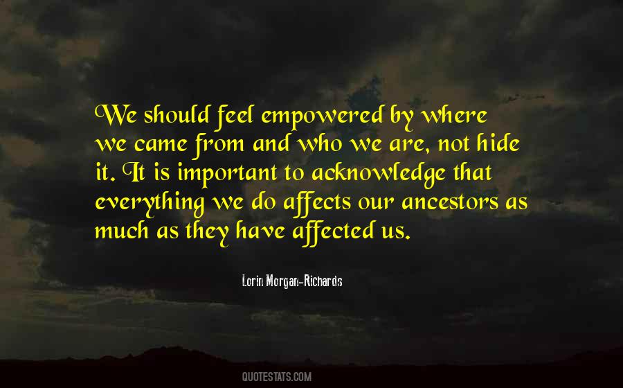 We Are Not Important Quotes #491077