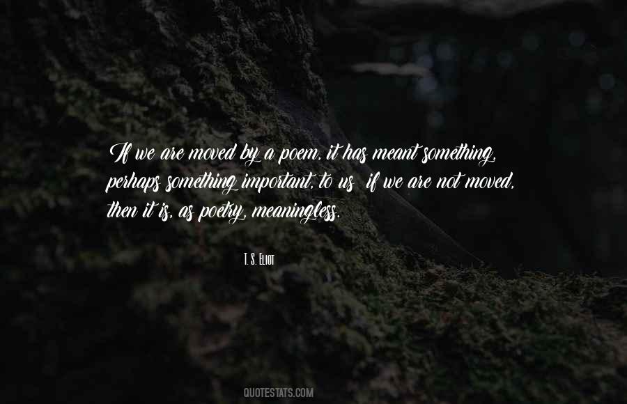 We Are Not Important Quotes #559784