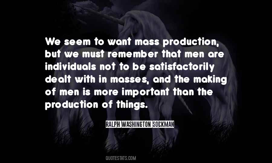 We Are Not Important Quotes #836560