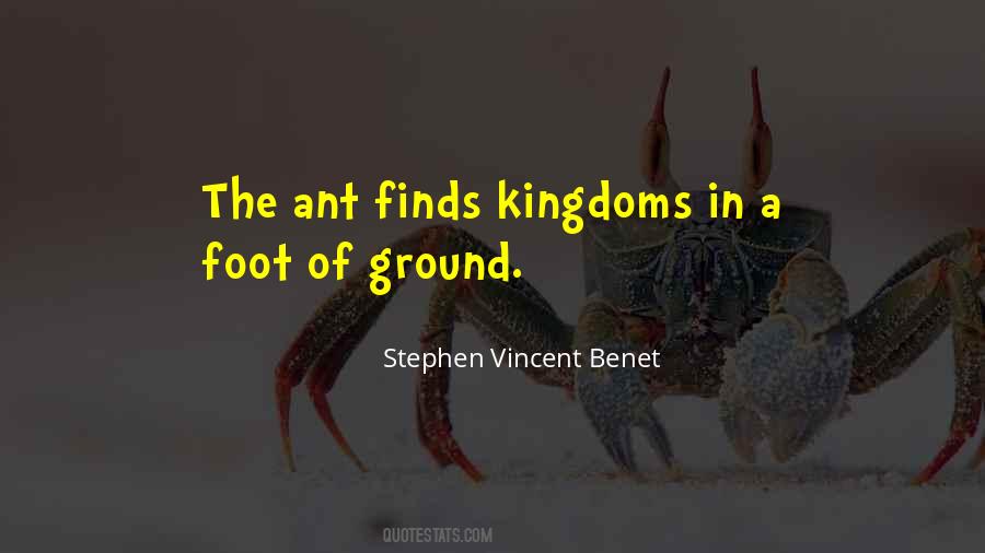 Foot On The Ground Quotes #547923