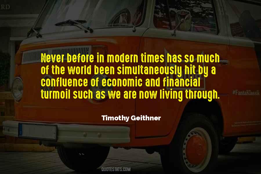 We Are Living In A World Quotes #100997