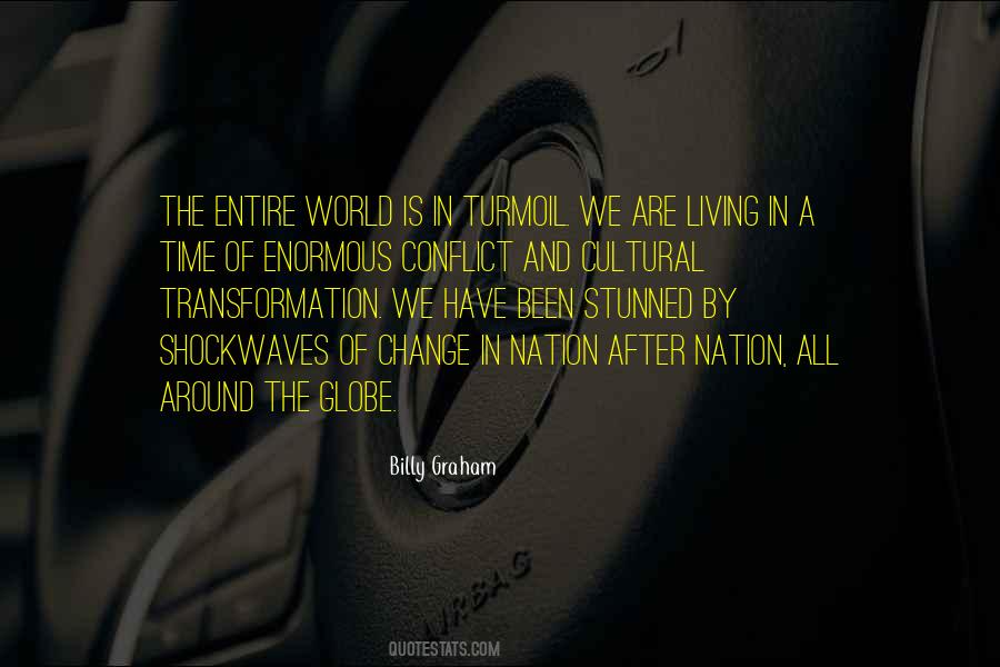 We Are Living In A World Quotes #170897