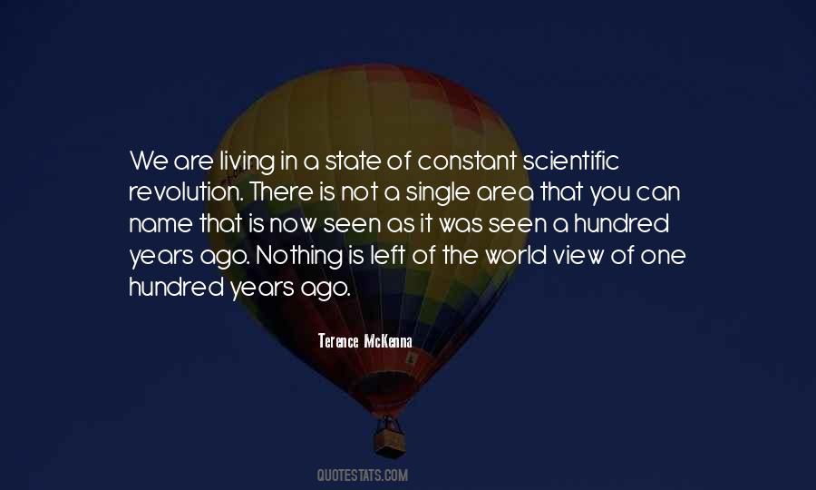 We Are Living In A World Quotes #1831726