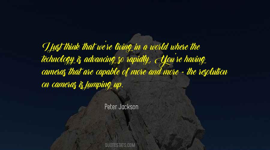 We Are Living In A World Quotes #478367