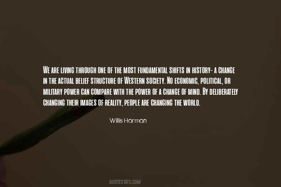 We Are Living In A World Quotes #634368